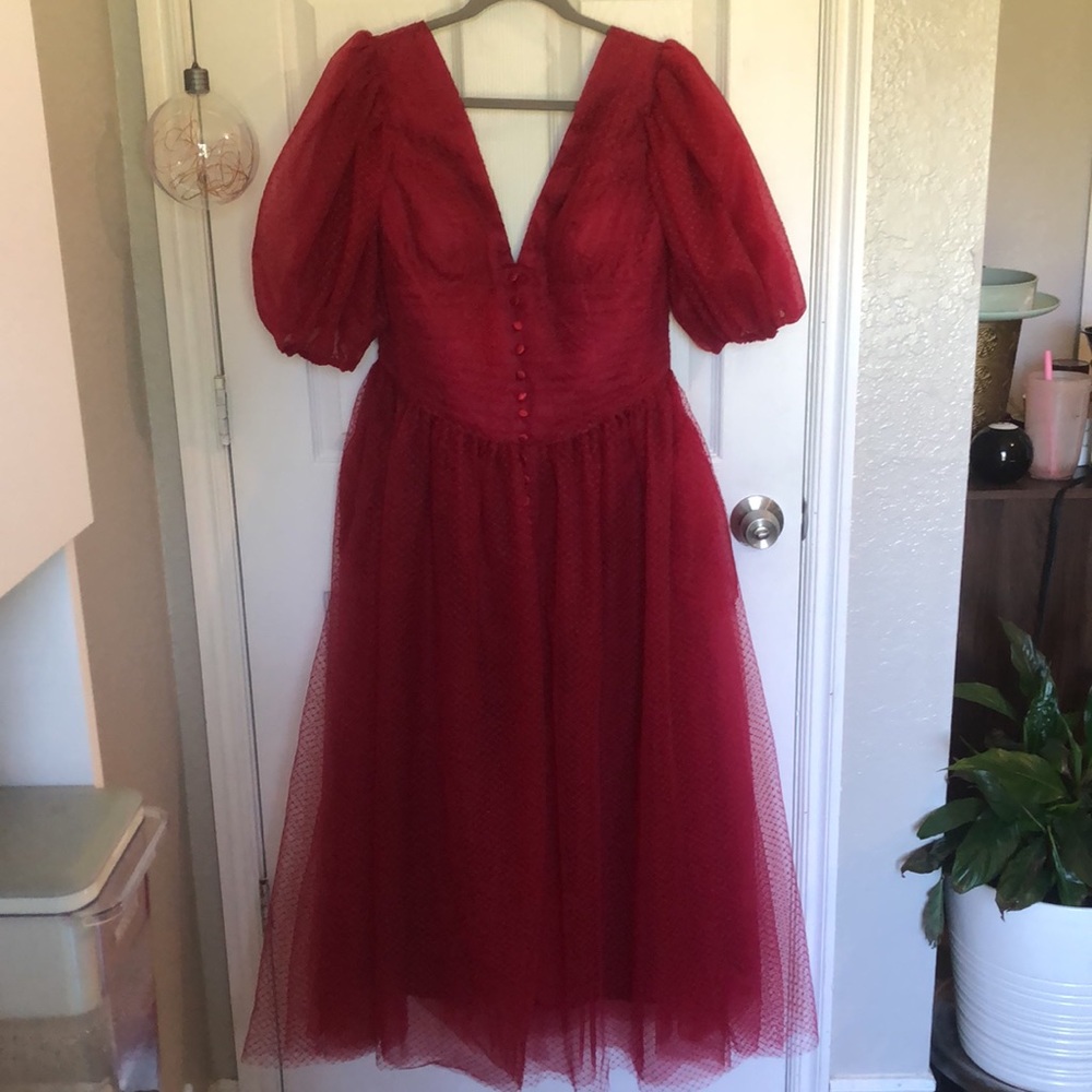 Beautiful red dress. Size 12